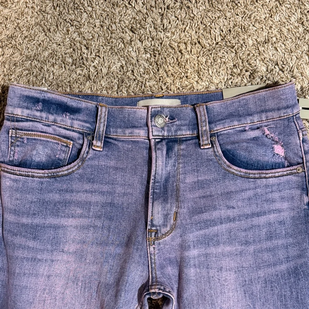 NWT Hudson Walker Kick Flare Boot Cut Jeans in Violet - Picture 7 of 13